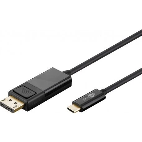 Adattatore USB-C a DisplayPort 4K 1.2m Nero