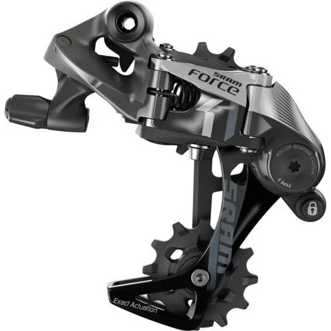 SRAM Force 1 Deragliatore Posterio 11V Lungo Cage Grigio