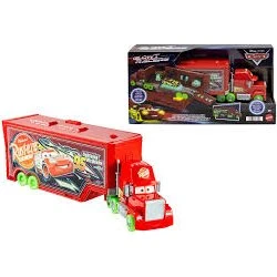 Mattel Cars Glow Racers Mack Trasportatore Auto Luminose HPX76