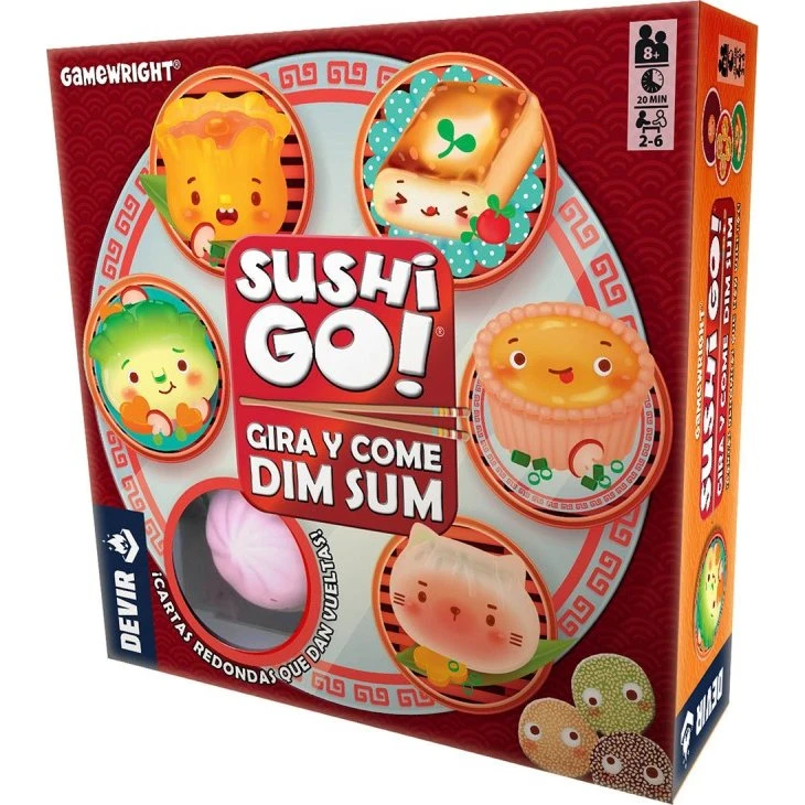 Devir Sushi Go Gira e Mangia Dim Sum