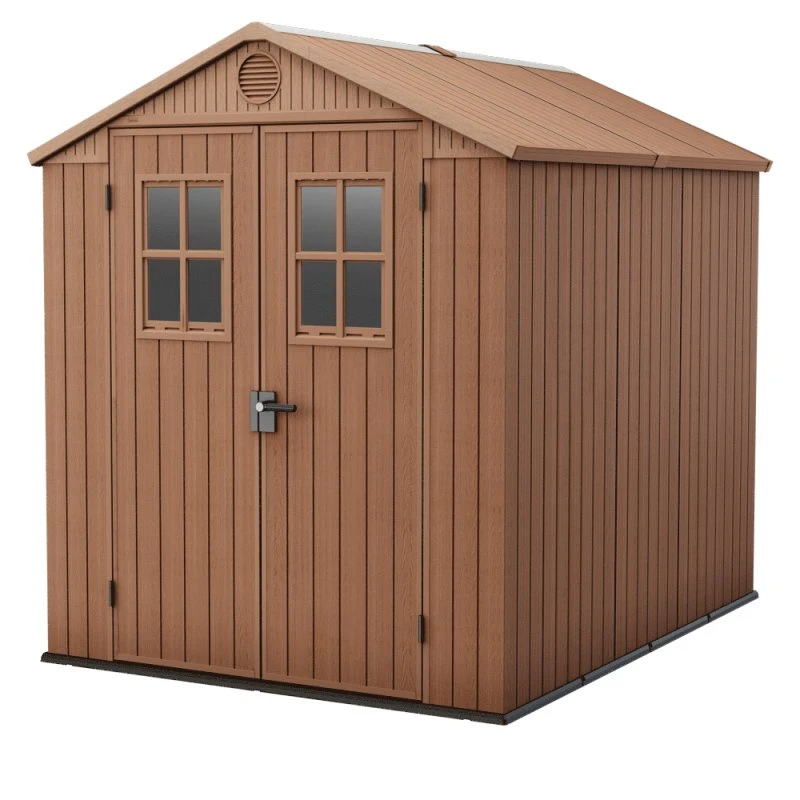 Keter Darwin 6x8 Marrone - Casetta Giardino 190x244x221 cm