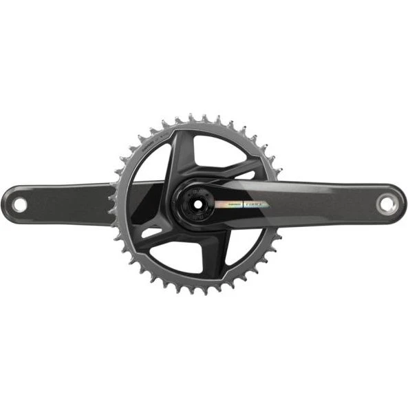 SRAM Force 1 D2 DUB Gravel 40T 175mm Carbone Grigio