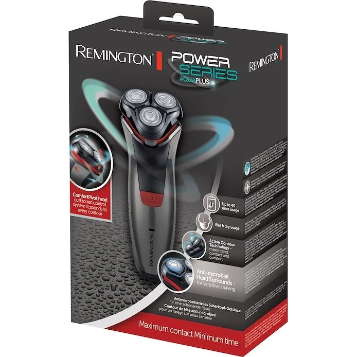 Remington PowerSeries PR1350 - Nero, Grigio, Rosso