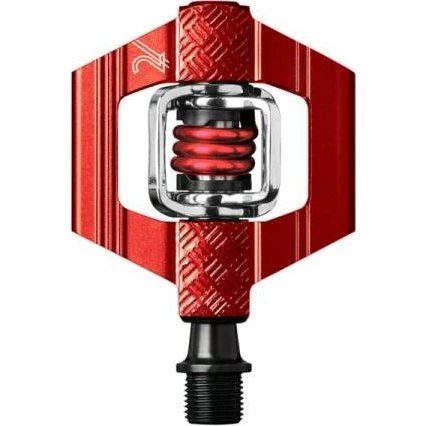 Crankbrothers Candy 2 Pedali SPD Alluminio Rosso