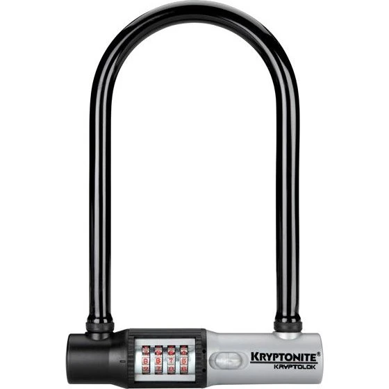 Kryptonite KryptoLok Combo U-Lock 12 mm Nero/Argento