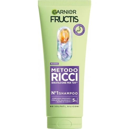 Garnier Fructis Metodo Ricci Shampoo 200 ml