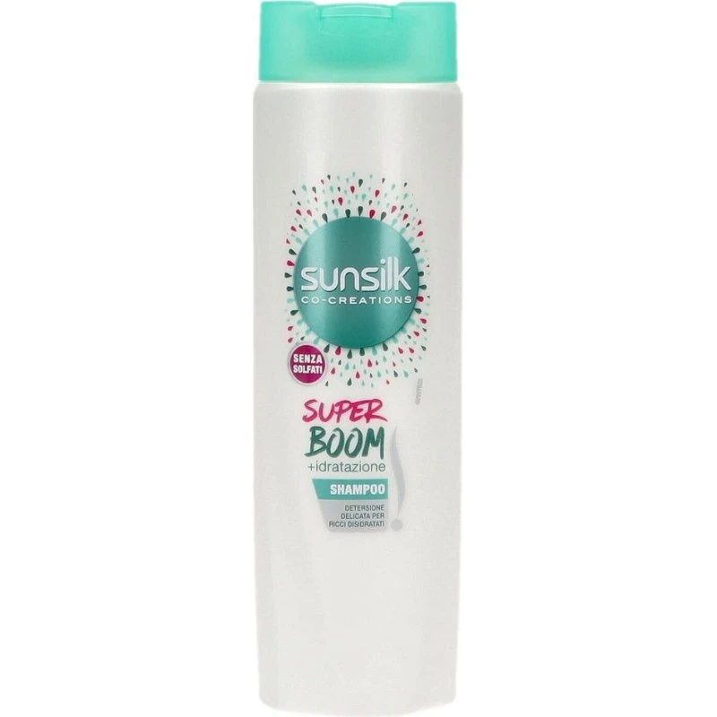 SUNSILK Super Boom Ricci Shampoo Senza Solfati 220 ml