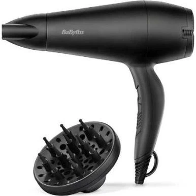 Babyliss D215DE Asciugacapelli 2000W Nero