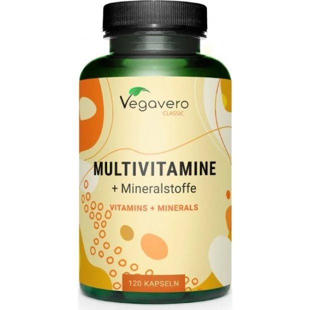 Vegavero Multivitaminico e Multiminerale 120 capsule