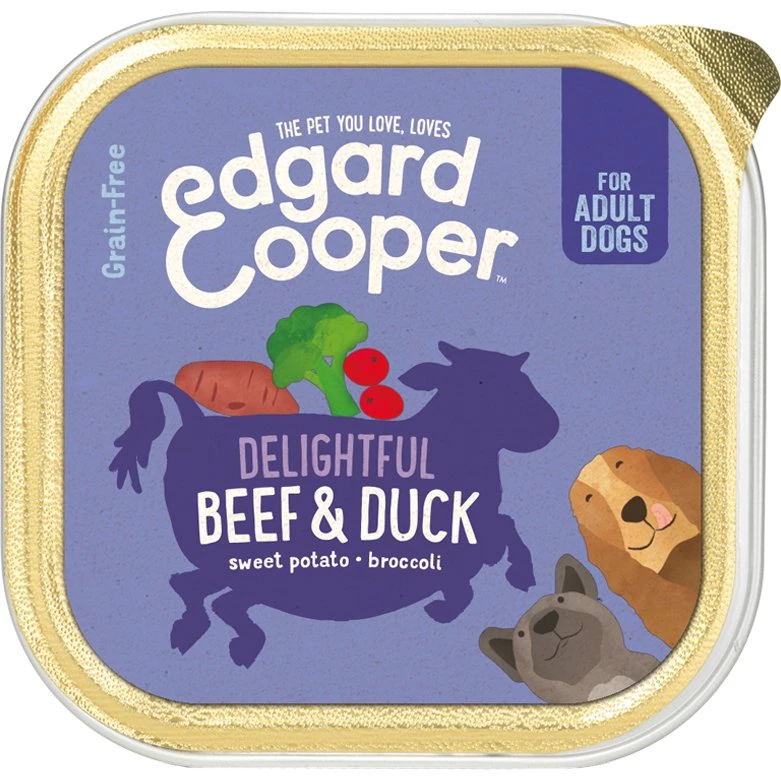 Edgard & Cooper Adult Manzo & Anatra - Vaschetta