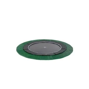 EXIT Dynamic Trampolino a Terra 366 cm Nero