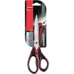 Maped Advanced Gel Forbici Asimmetriche 21 cm Rosso/Nero