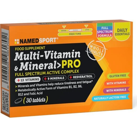 Named Sport Multi-Vitamin e Mineral Pro 30 Compresse