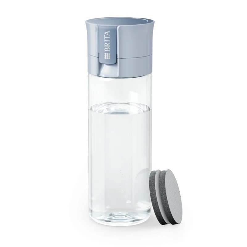 Brita Vital 0,6 L Blu con 2 filtri