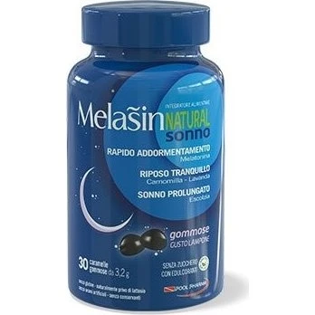 Melasin Natural Sonno 1mg 30 Gommose