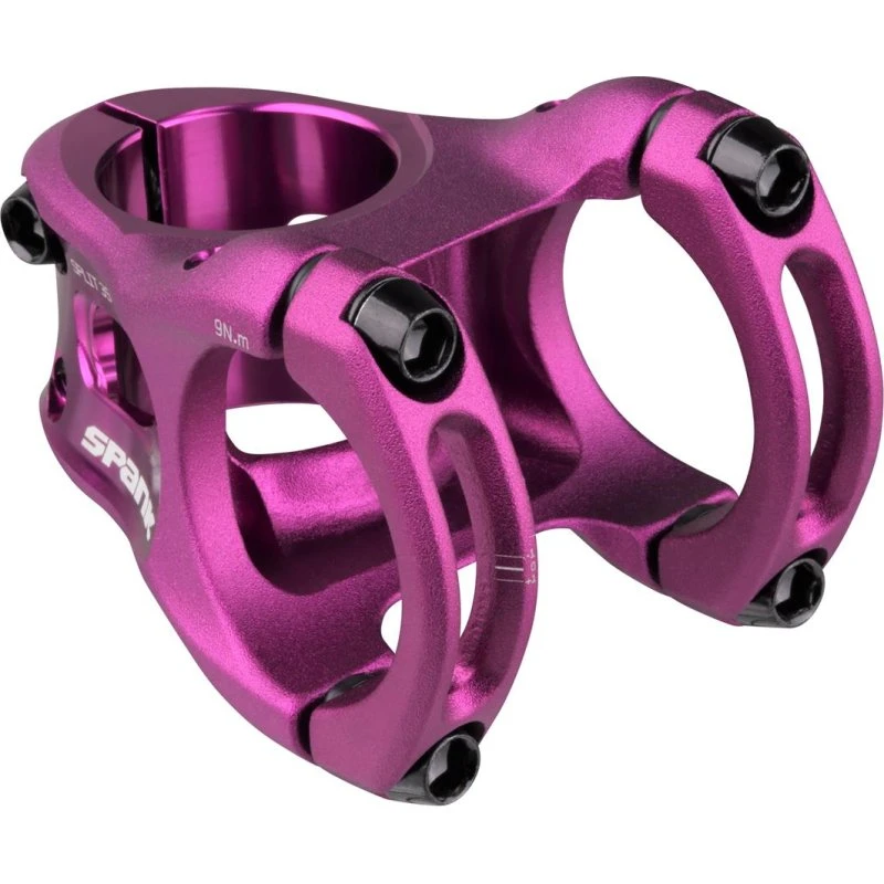Spank Split 35 Attacco Manubrio 35mmx35mm 0° Viola