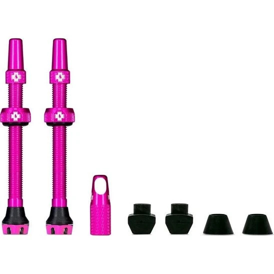 MUC OFF Valvole Tubeless Big Bore Lite Rosa 44mm