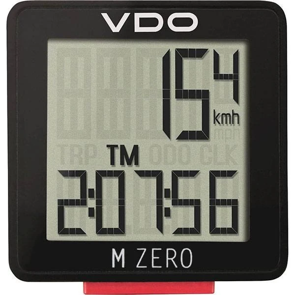 VDO M Zero Computer Bici Rosso Nero