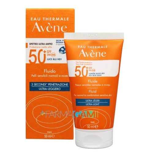 Avène Fluido Viso SPF 50+ Ultra Leggero 50 ml