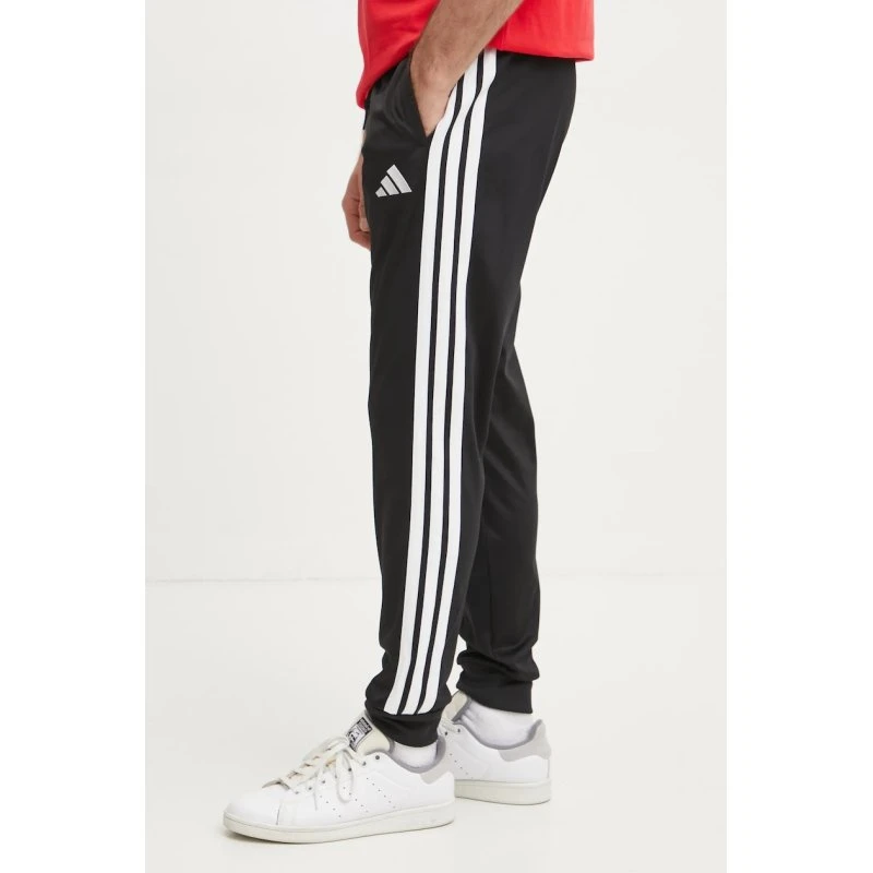 adidas Pantaloni Fitness 3-Stripes Nero M