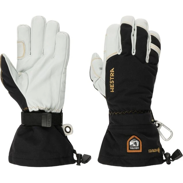 Hestra Army Leather Gore-Tex 5-Finger Guanti Sci