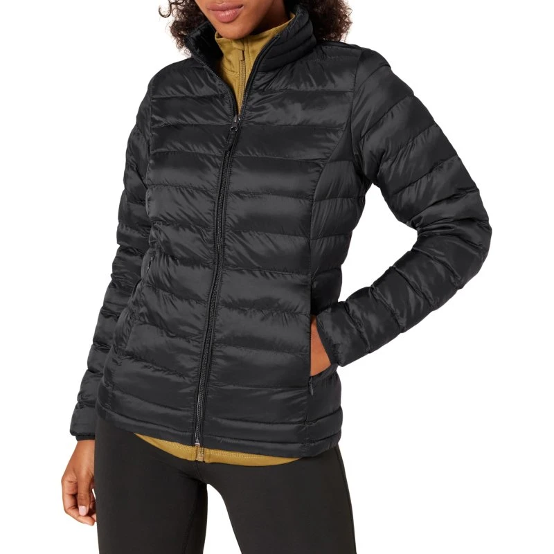 Amazon Essentials Piumino Leggero Ripiegabile Donna Nero XL