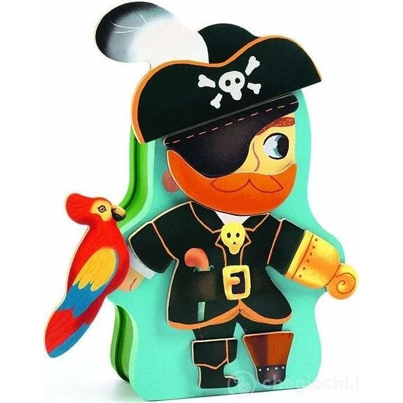 Djeco Puzzle Magnetico Dress Up Boy