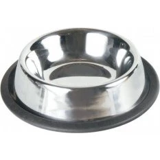 TRIXIE Ciotola in acciaio inox 200 ml, 15 cm