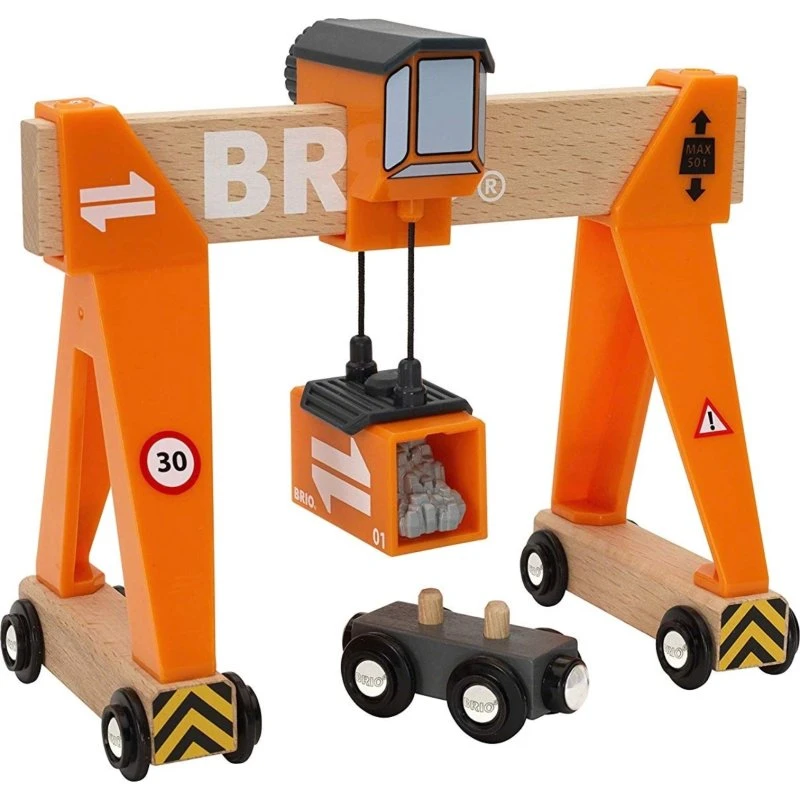 Brio Gru a ponte per treni