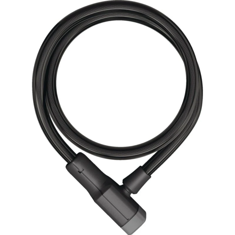 Abus Racer 6412K + SCMU Cavo 12 mm Nero