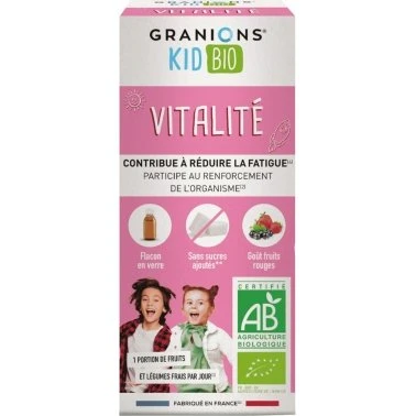 Granions Kid Vitality Organic 125 ml