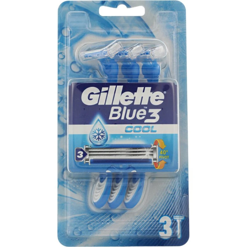 Gillette Blue 3 Cool Rasoi Usa e Getta 3 Pezzi
