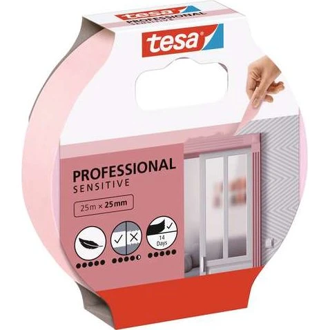 Tesa Nastro Mascheratura Sensitive 25m x 25mm