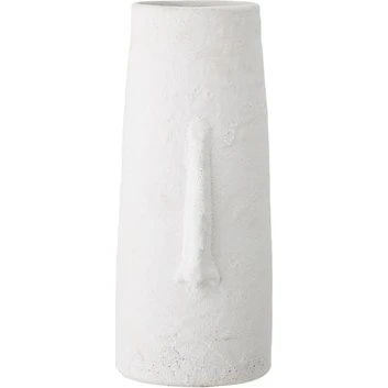 Bloomingville Vaso Deco Bianco/Terracotta