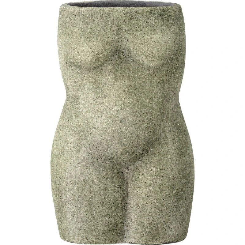 Bloomingville Vaso Emeli in Terracotta Verde