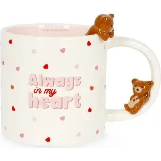 Legami - Tazza in Gres Too Cute to Handle, 350 ml