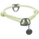 Knot-a-Collar™ Collare in Corda Verde Lichene 36-51 cm