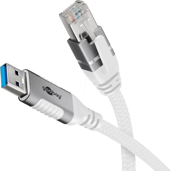 Goobay Adattatore USB 3.0 a RJ45, 5 m, CAT6