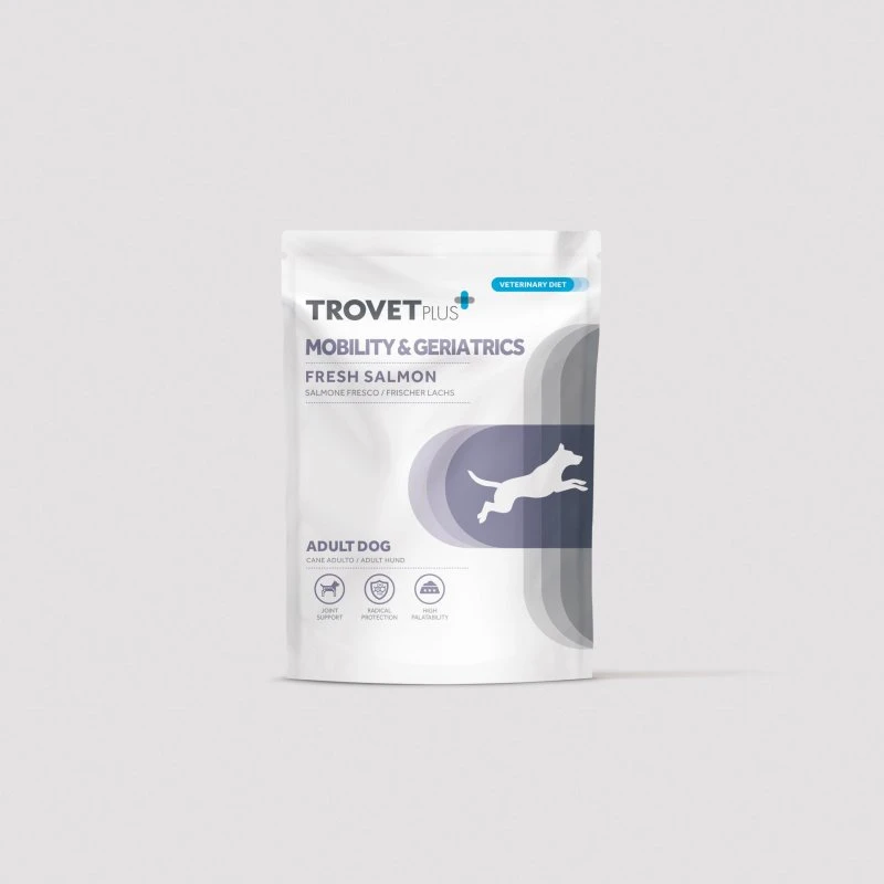 Trovet Plus Mobility Geriatrics Salmone Fresco 85g