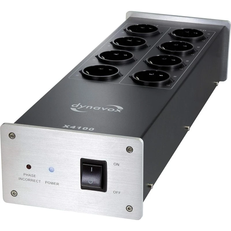 Dynavox X4100S Silver 8 Presa Filtrata