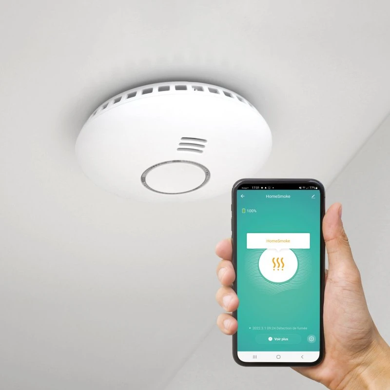 Avidsen HomeSmoke Rivelatore di fumo connesso WiFi