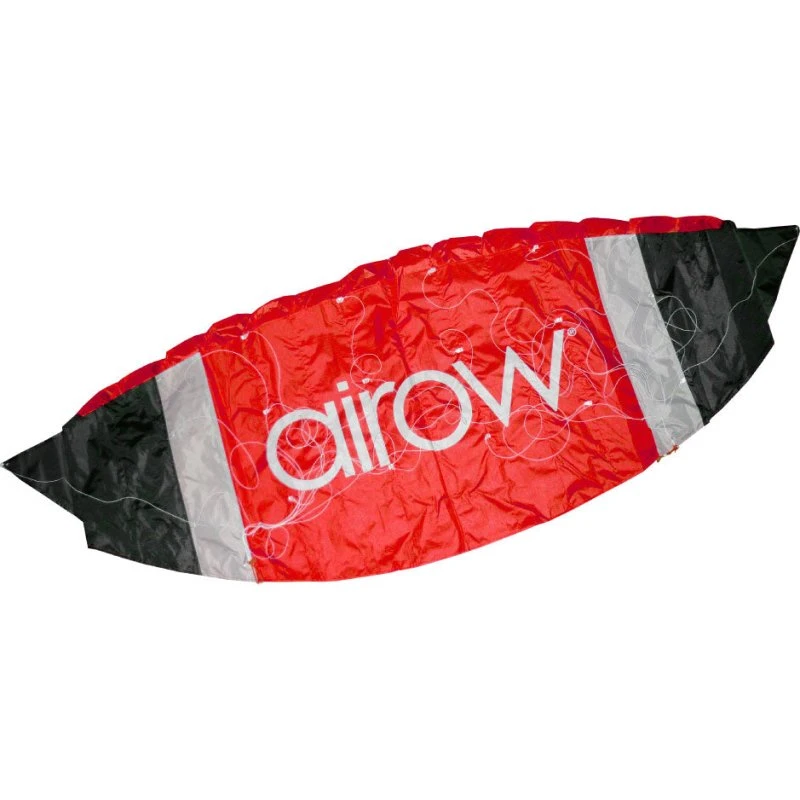 Aquilone Vela Paracadute 140x60 Nero Rosso