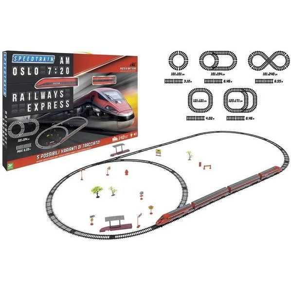 Globo Speedtrain Treno con Pista 1:87