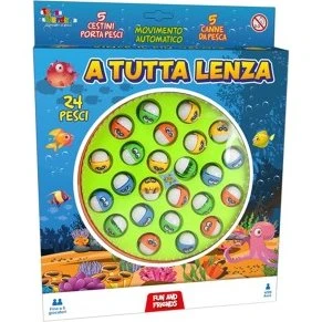Toys Garden - A tutta lenza, gioco di pesca 24 pesci