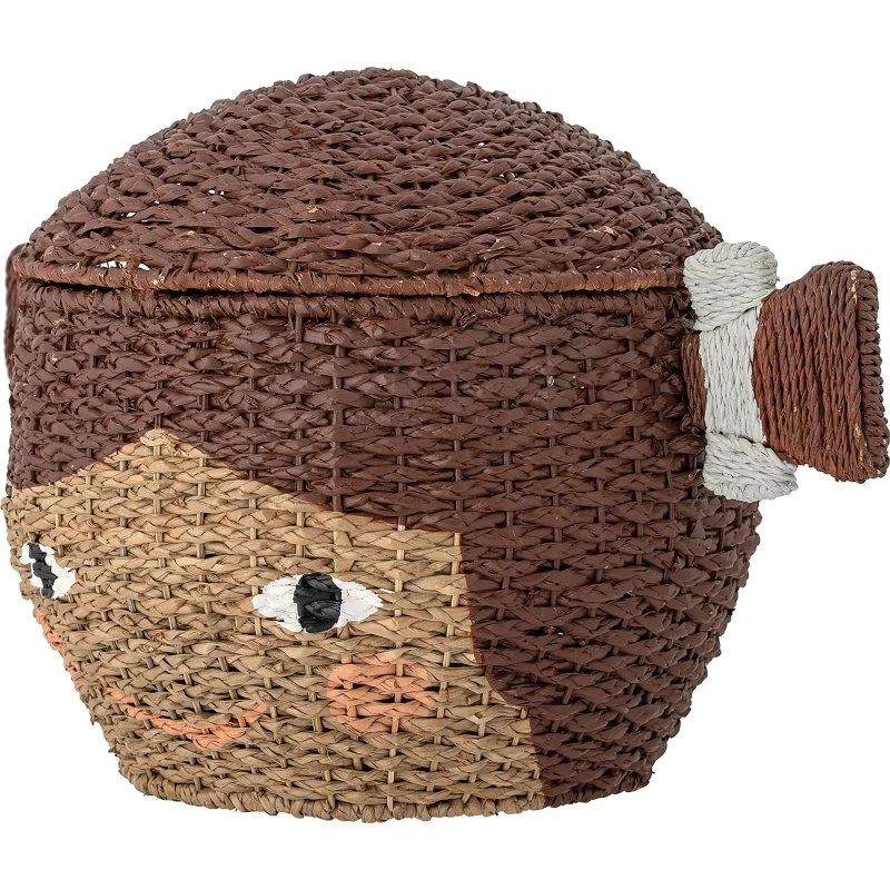 Bloomingville Mini Cestino Lill con Coperchio