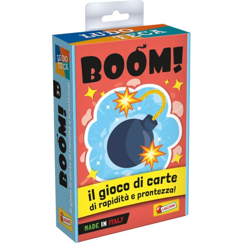 Lisciani Ludoteca - Boom! - Gioco di Carte