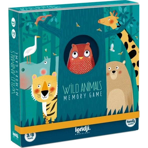 Londji Wild Animals Memory Game