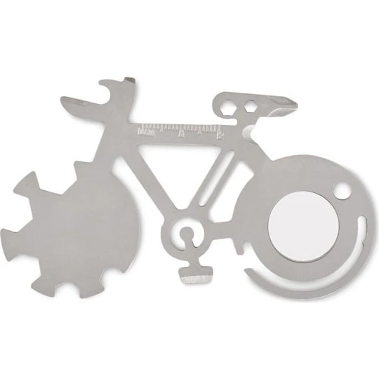 BITOOL Multi-tool in acciaio inox 11 in 1 argento opaco