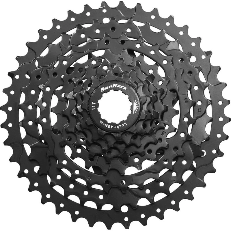 Sunrace Cassetta M680 8V 11-40T Nera