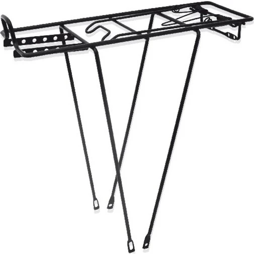 MV-TEK Portapacchi Posteriore 28" Nero